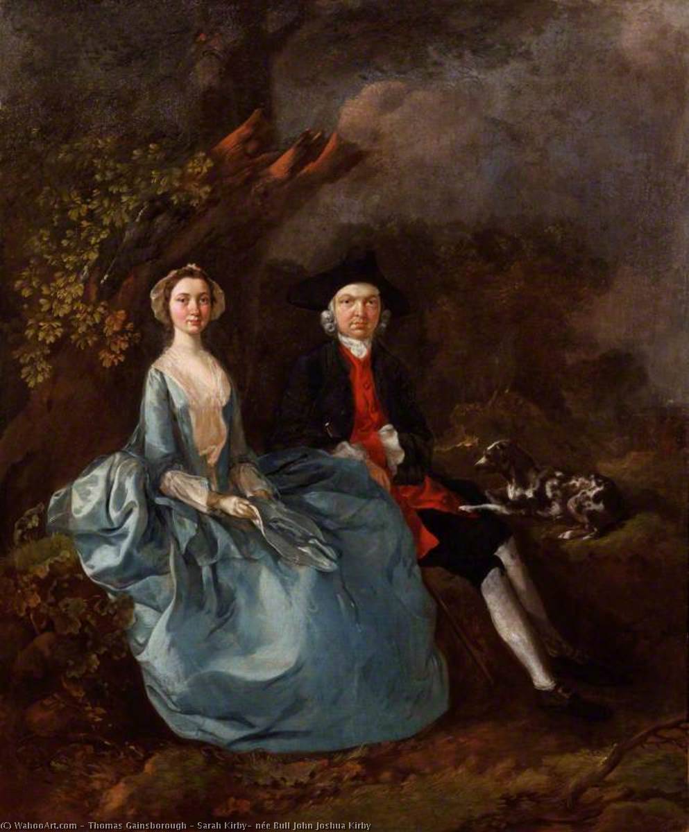 Sarah Kirby, Née Bull John Joshua Kirby — Thomas Gainsborough