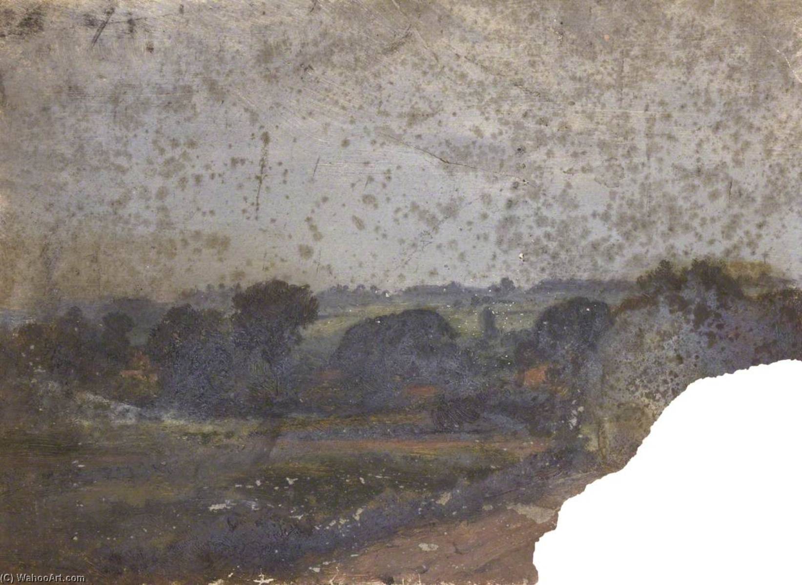 Landscape With Trees And A Lake — Томас Стюарт Смит