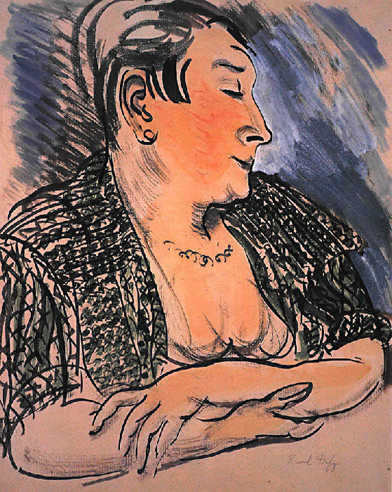 Portrait Of Madame Dufy — Raoul Dufy