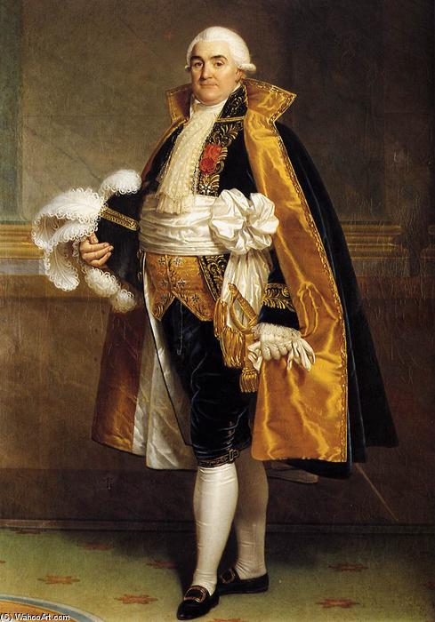 Portrait Of Count Charles A. Chasset — Albert Jacob Frans Gregorius