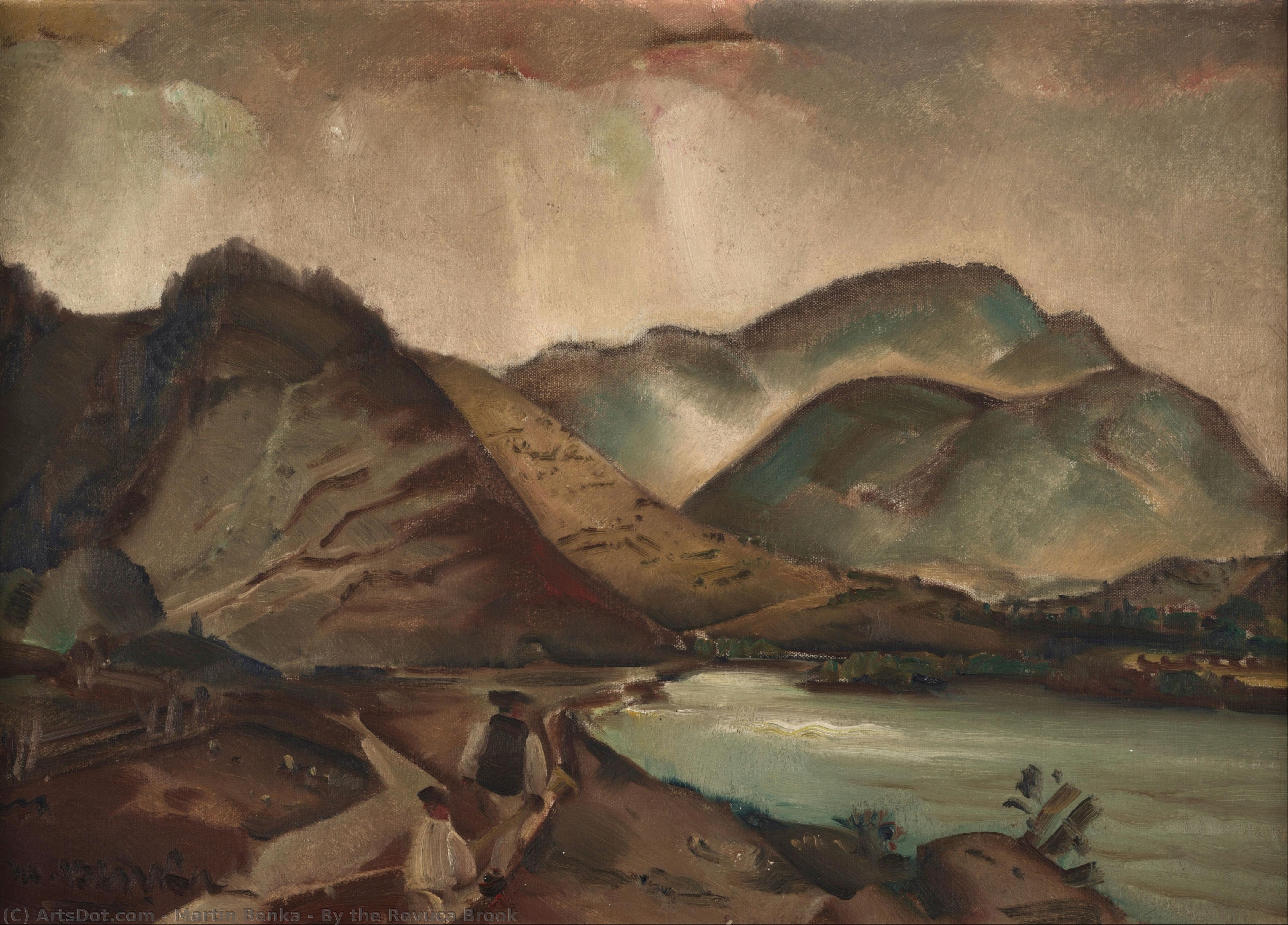 By The Revúca Brook — Martin Benka