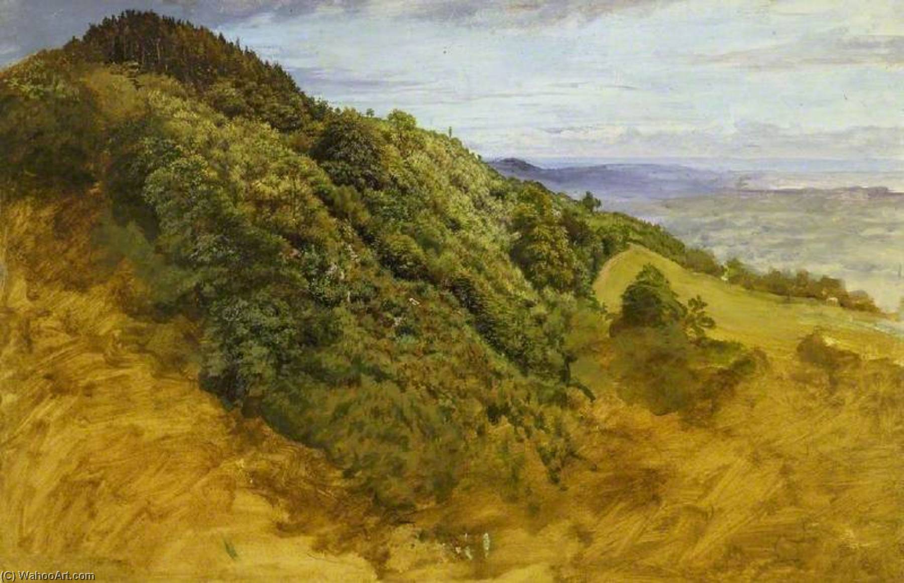 View Near Redhill — William Linnell