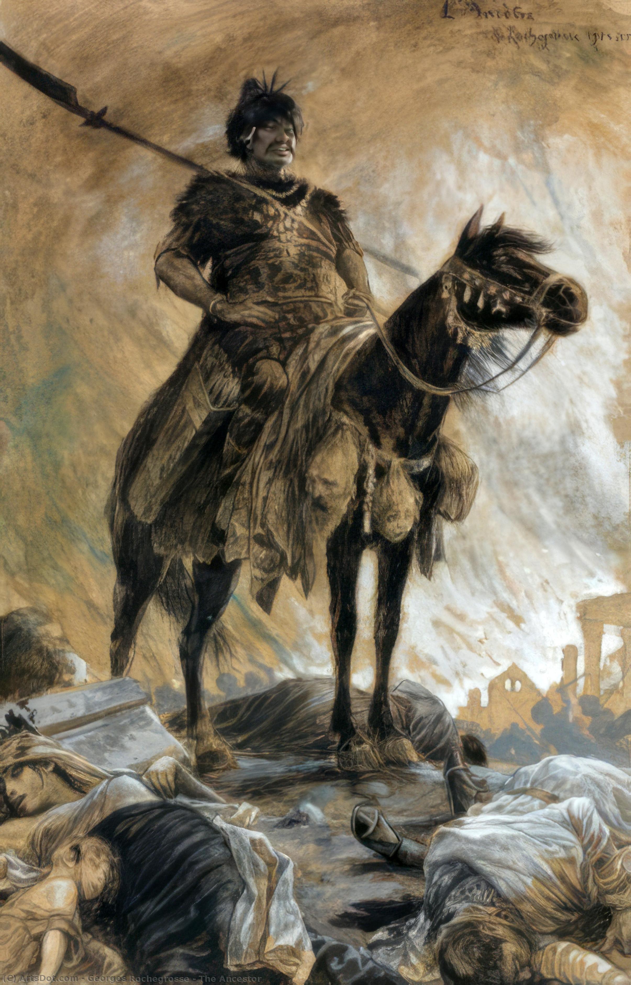 The Ancestor — Georges Antoine Rochegrosse