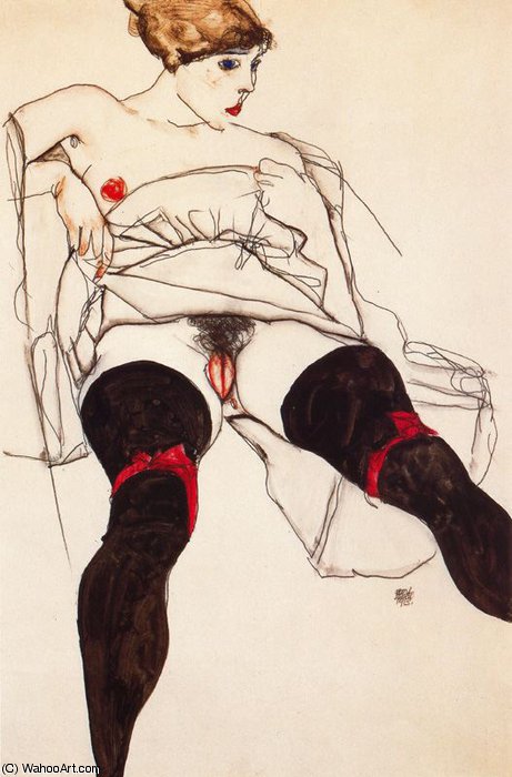 Untitled (1855) — Егон Шиле