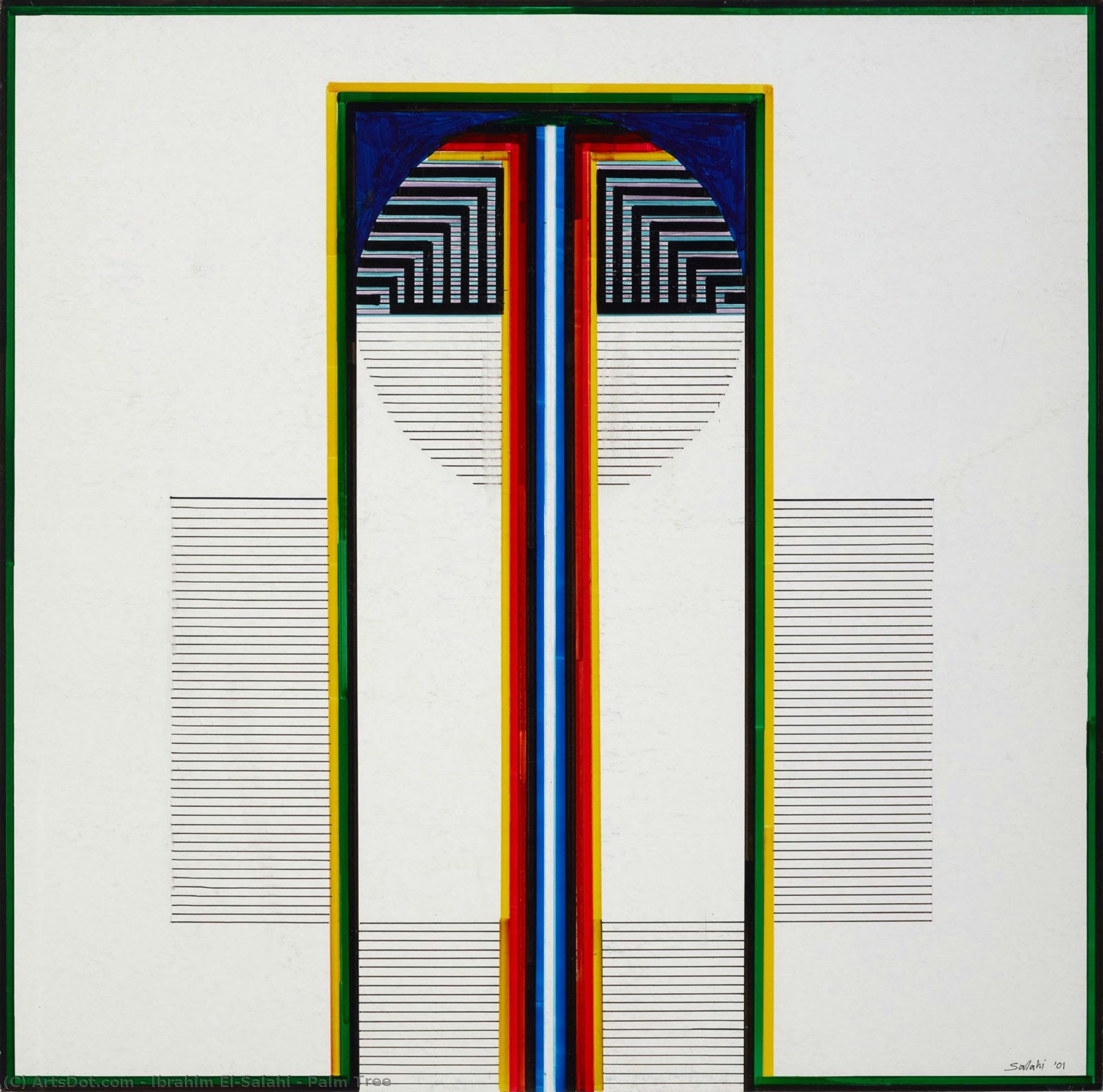 Palm Tree — Ibrahim El-salahi