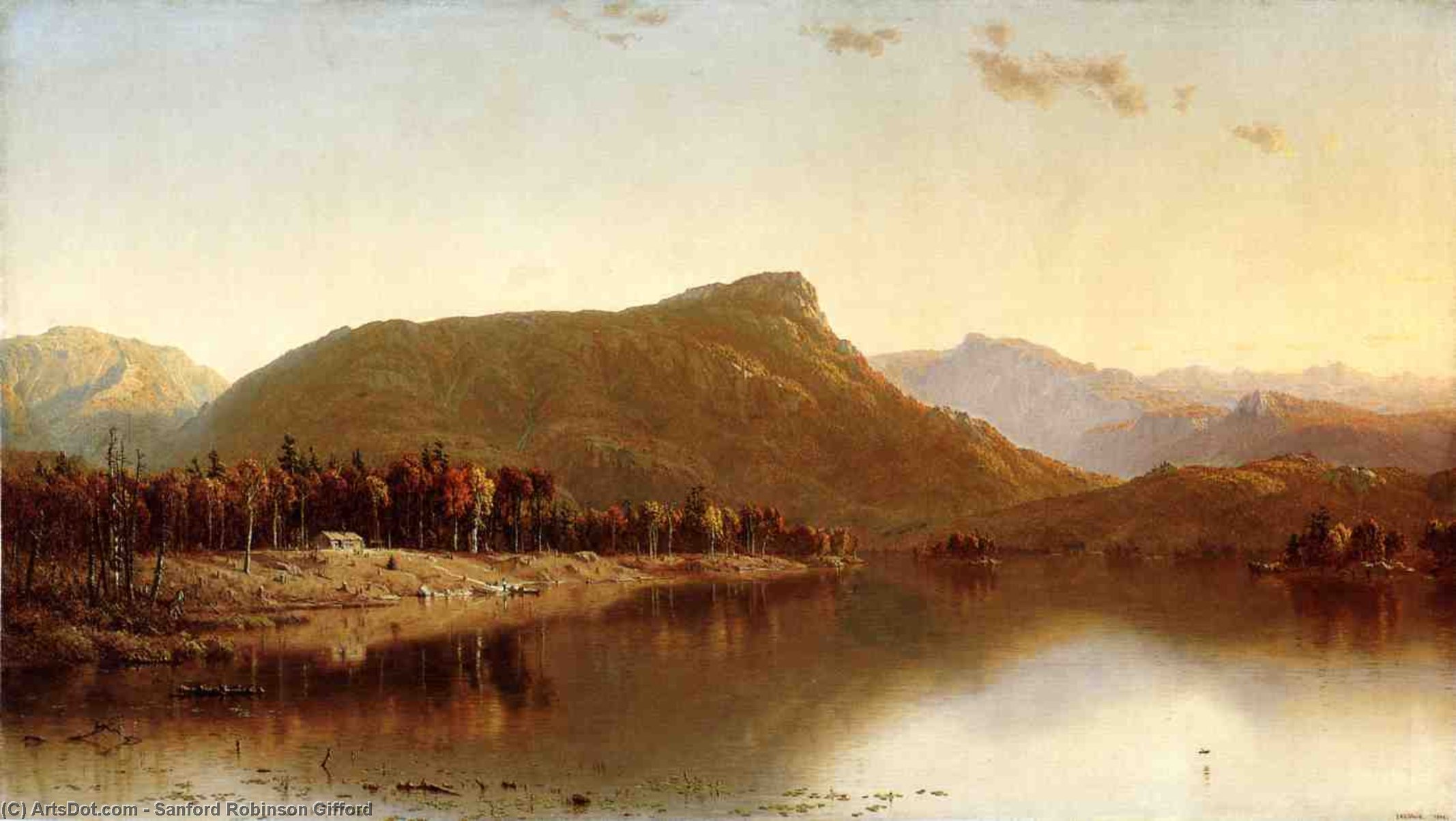A Home In The Wilderness — Sanford Robinson Gifford