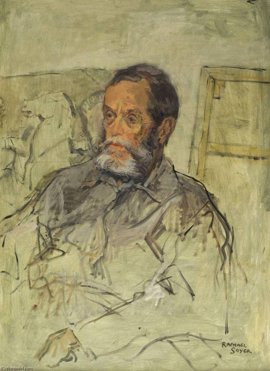 Dickinson, Edwin, Portrait Of — Raphael Soyer