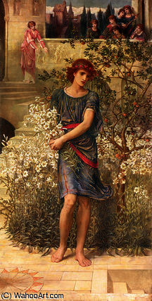 My Beloved Has Gone Down To His Garden — John Melhuish Strudwick