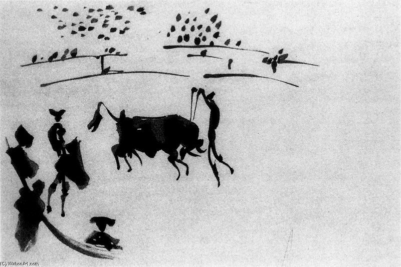 Clavando Un Par De Banderillas — Pablo Picasso