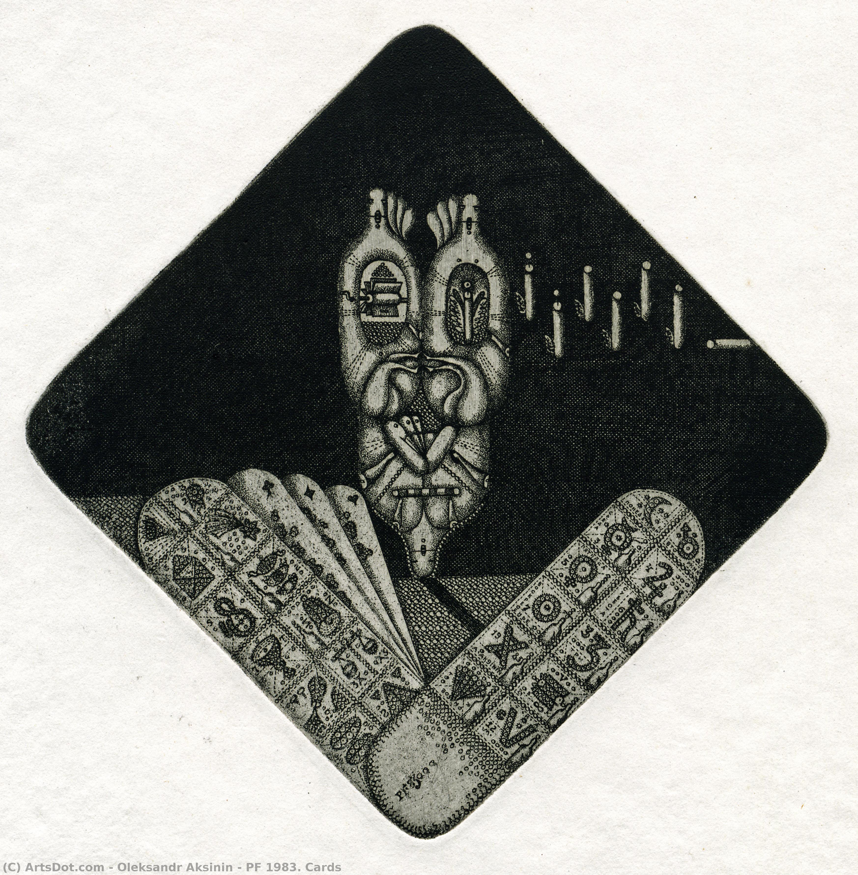 Pf 1983. Cards — Oleksandr Aksinin