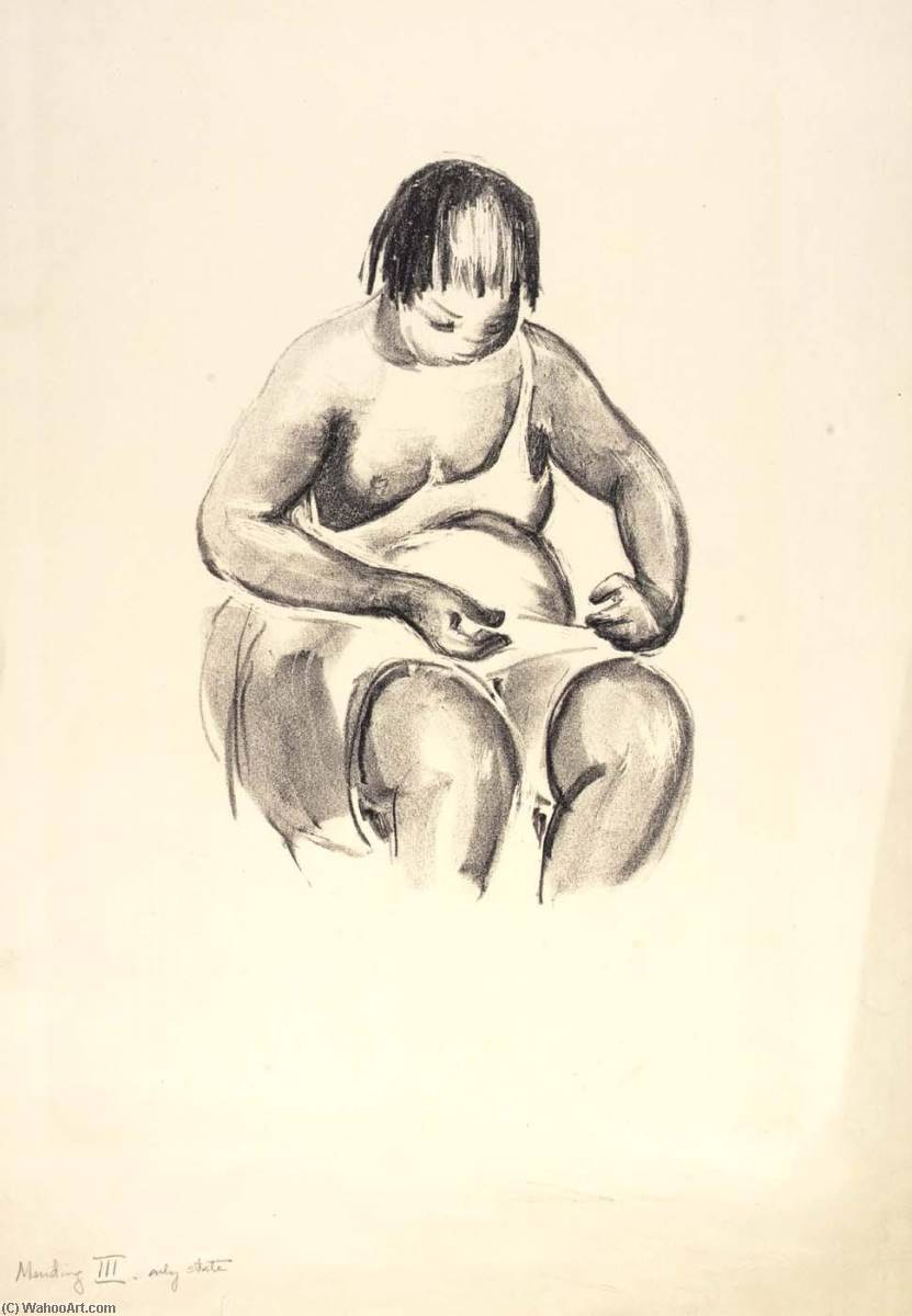 Mending Iii — Anne Goldthwaite