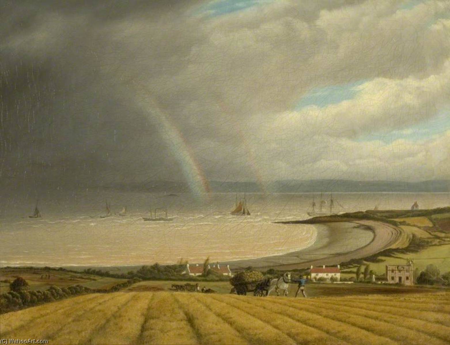 A View From Portishead Towards Wales — Joseph Walter