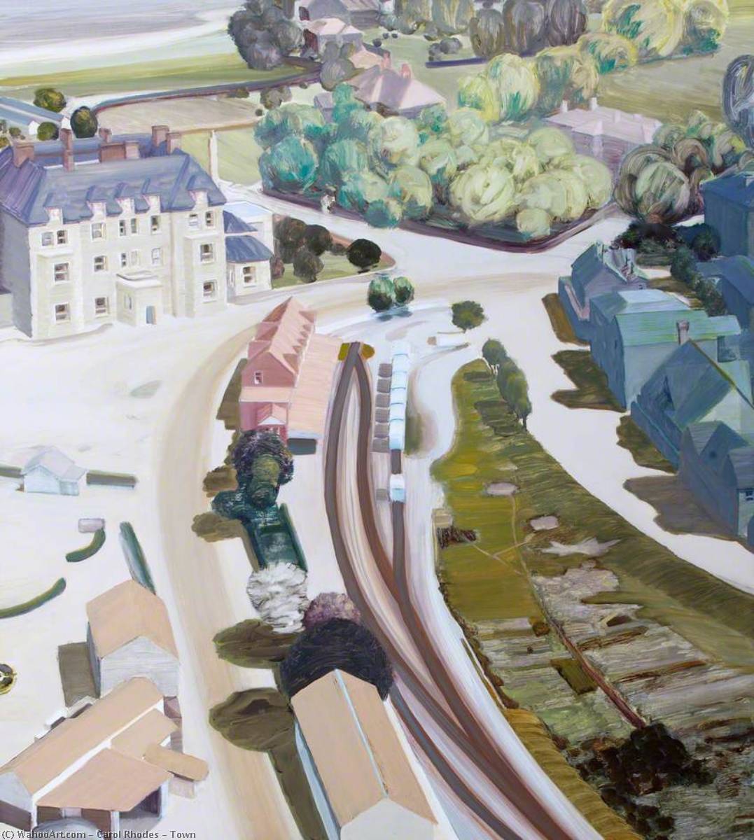 Town — Carol Rhodes