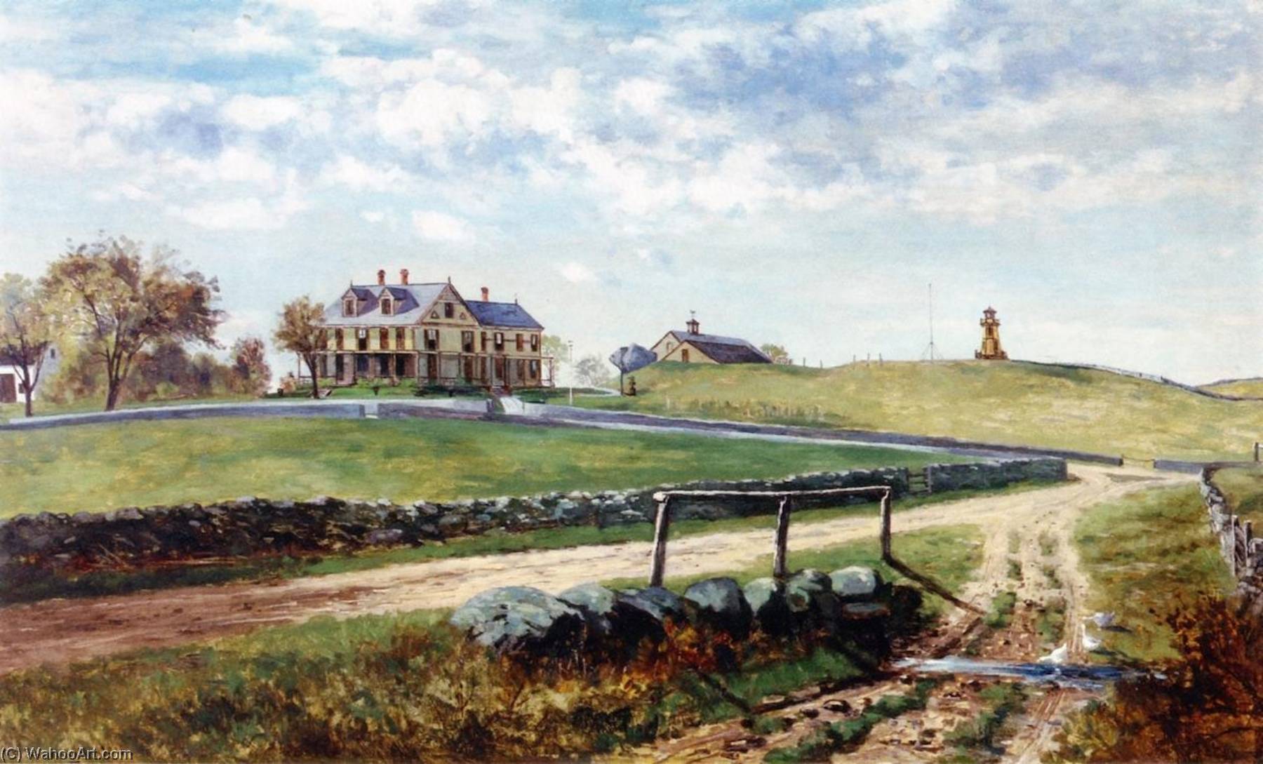 Home Of Silas Pierce In Scituate, Ma — Frank Henry Shapleigh