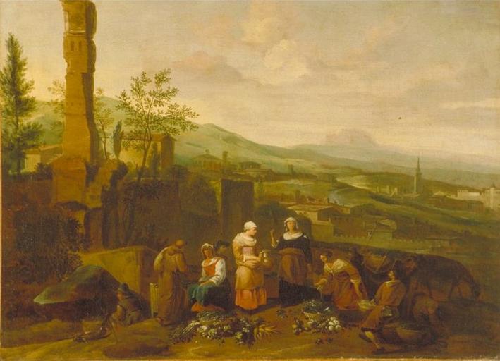 Le Marche Aux Herbes — Hendrick Mommers