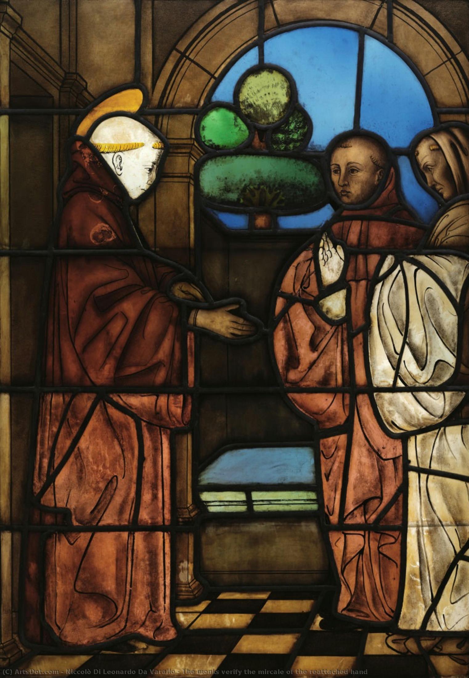 The Monks Verify The Mircale Of The Reattached Hand — Niccolò Di Leonardo Da Varallo