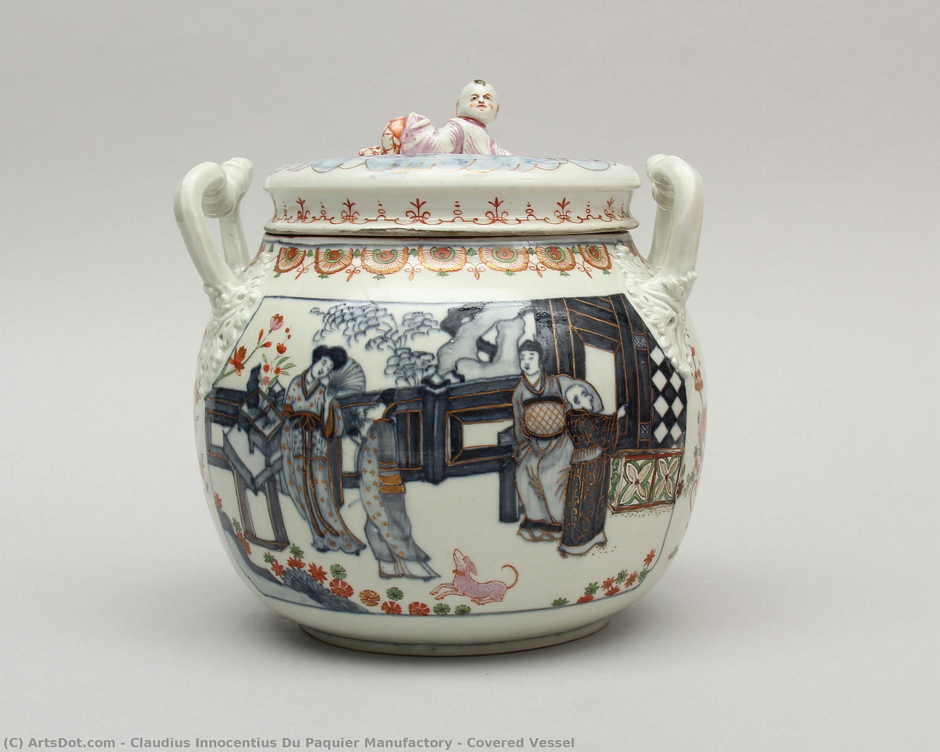 Covered Vessel — Claudius Innocentius Du Paquier Manufactory