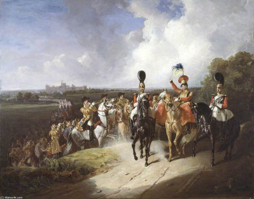 Band Of The Second Regiment Of Life Guards, Leaving Windsor — John Frederick Tayler