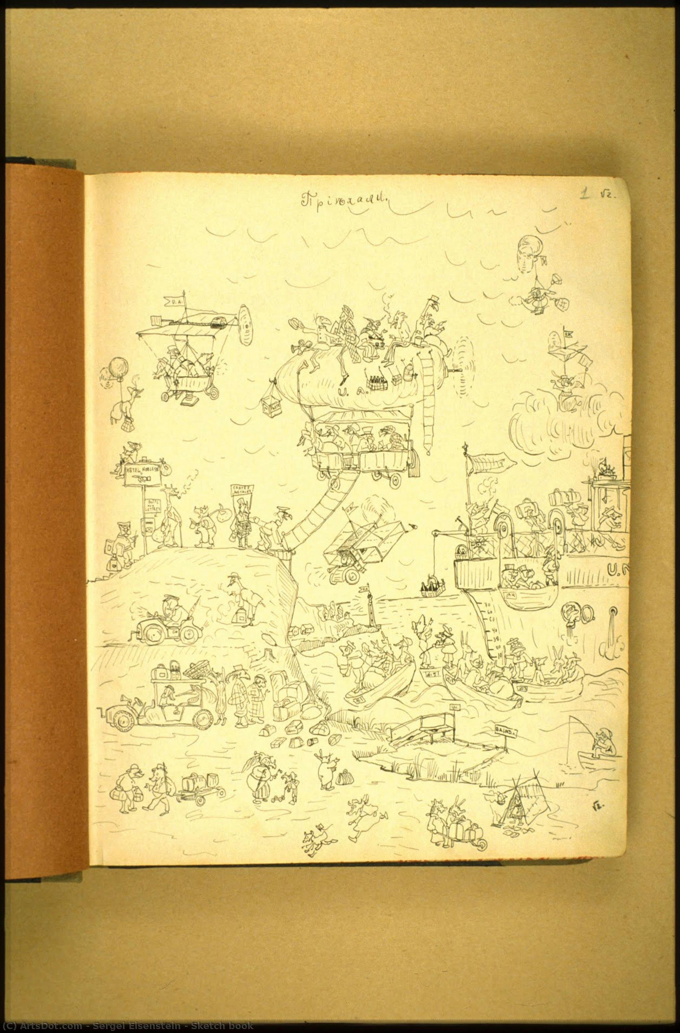 Sketch Book — Сергей Эйзенштейн