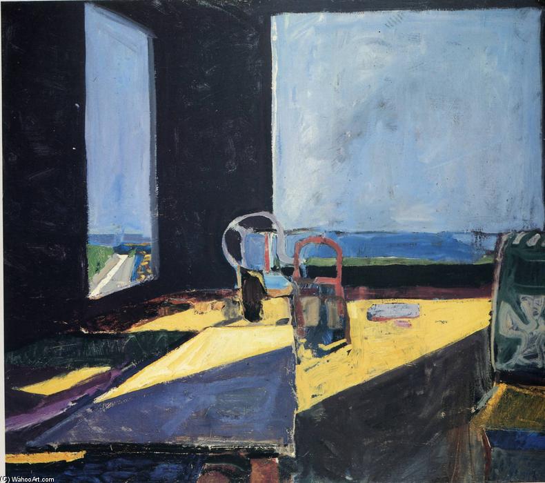 Interior With View Of Ocean — Richard Diebenkorn
