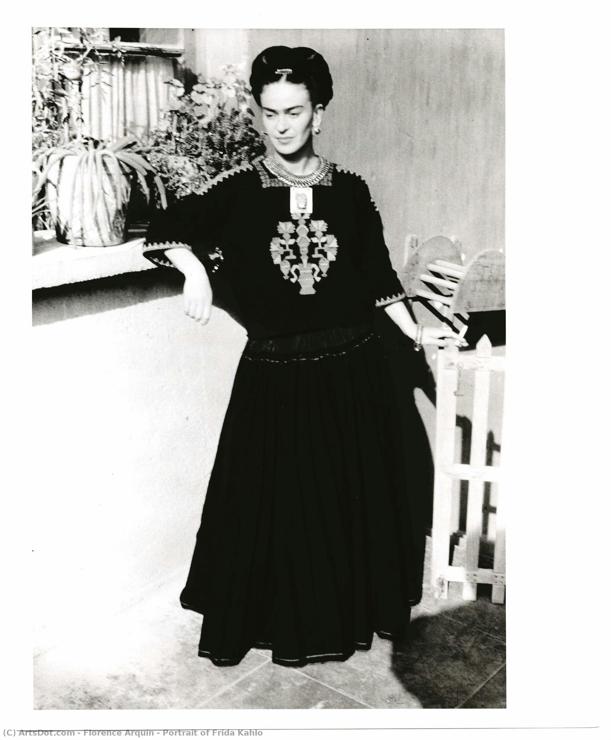Portrait Of Frida Kahlo — Florence Arquin