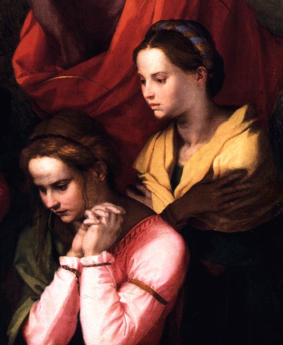 Pietà With Saints (detail) — Andrea Del Sarto