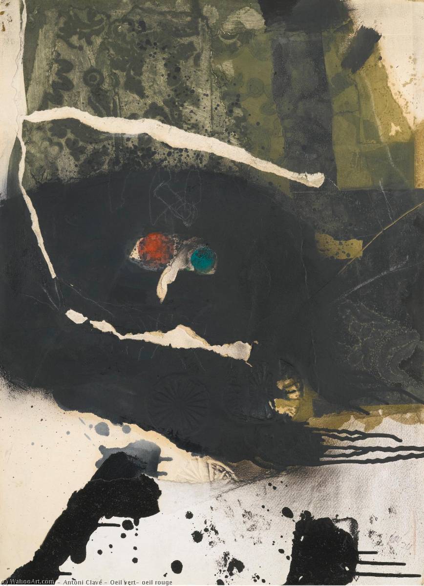 Oeil Vert, Oeil Rouge — Antoni Clavé