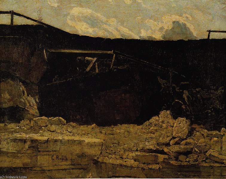 Verfallener Steinbruch — Christian Rohlfs