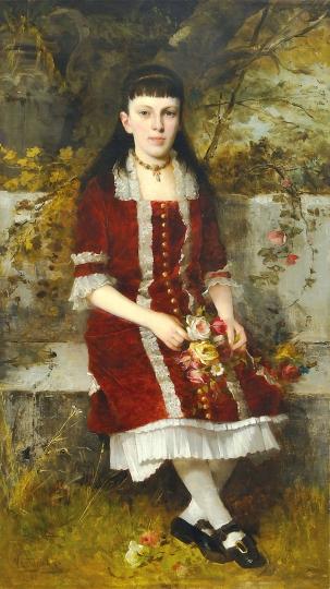 Portrait Of A Girl — György Vastagh