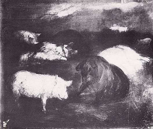 The Place Of The Mothers, (painting) — Arthur B. Davies