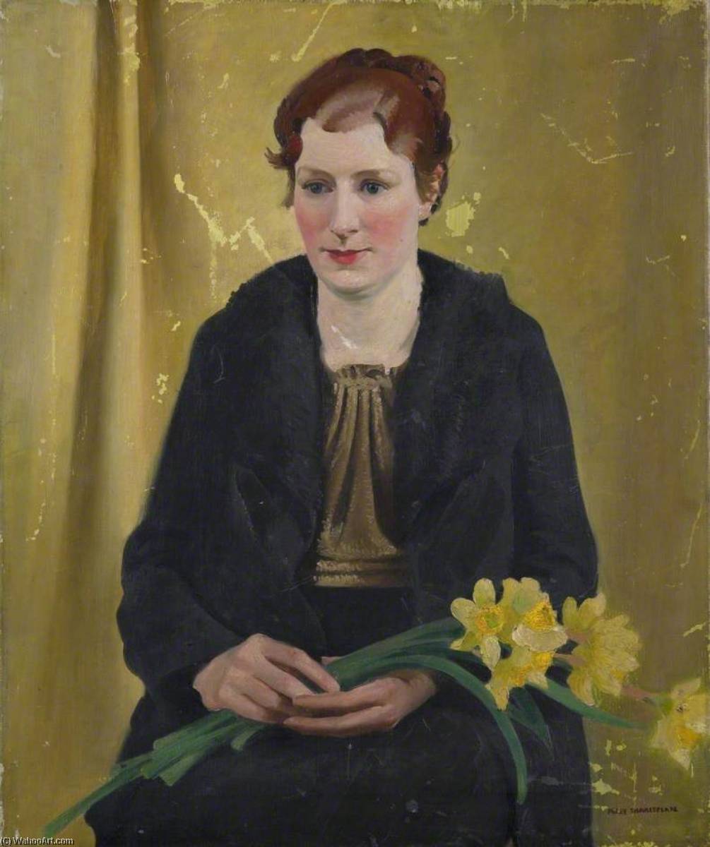 Girl With Daffodils — Percy Shakespeare
