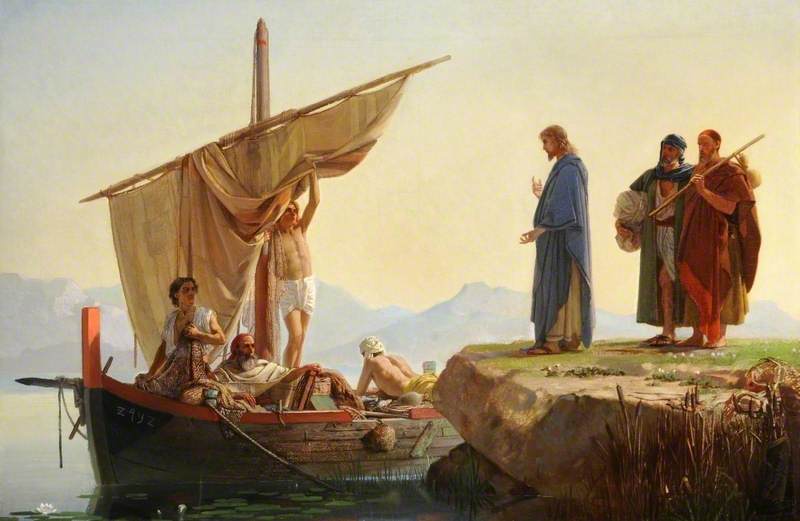 Christ Calling The Apostles James And John — Edward Armitage