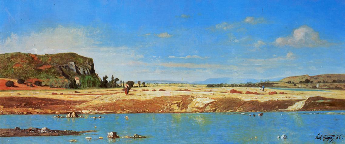 The Banks Of The Durance — Paul Camille Guigou