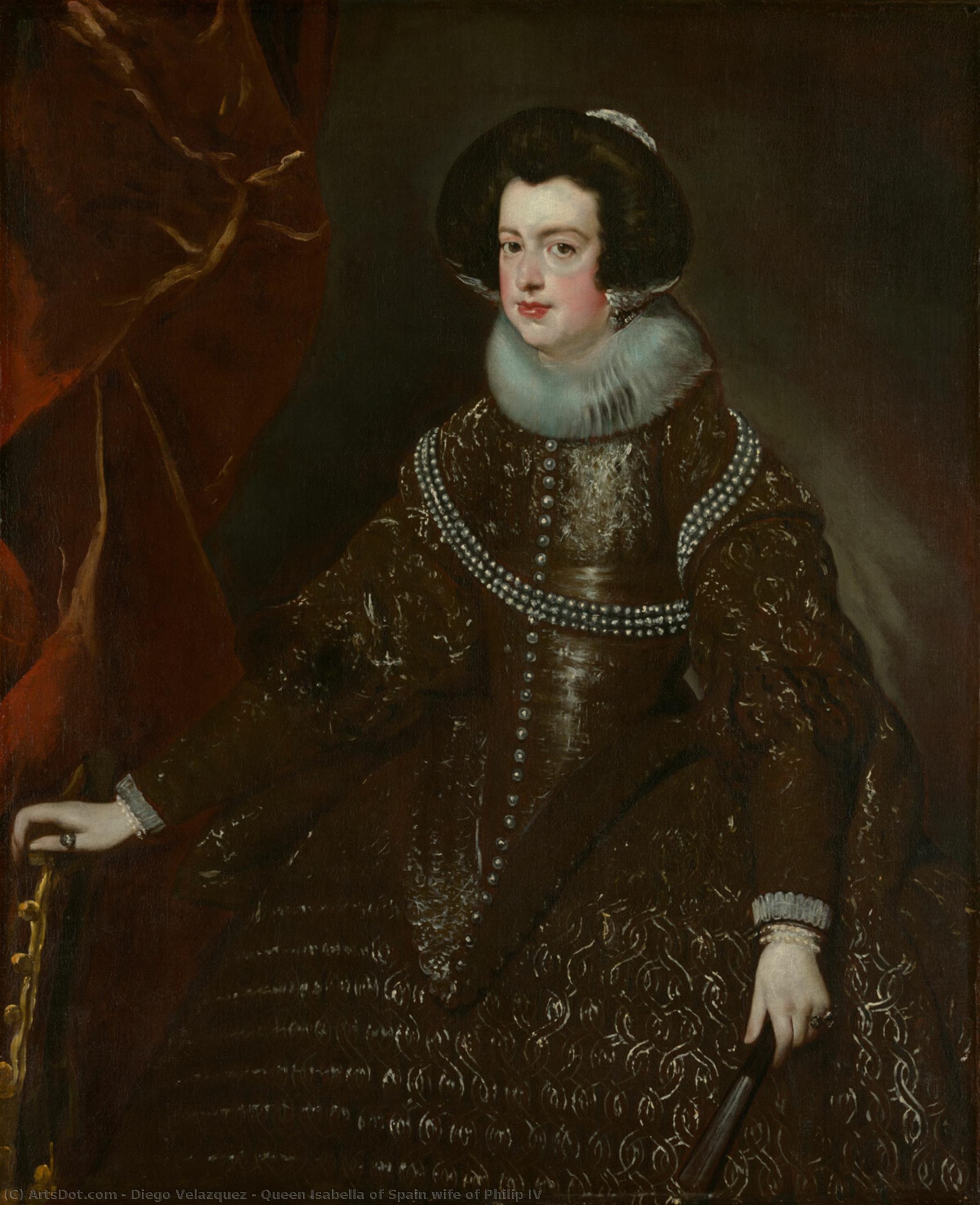 Queen Isabella Of Spain Wife Of Philip Iv — Diego Velázquez