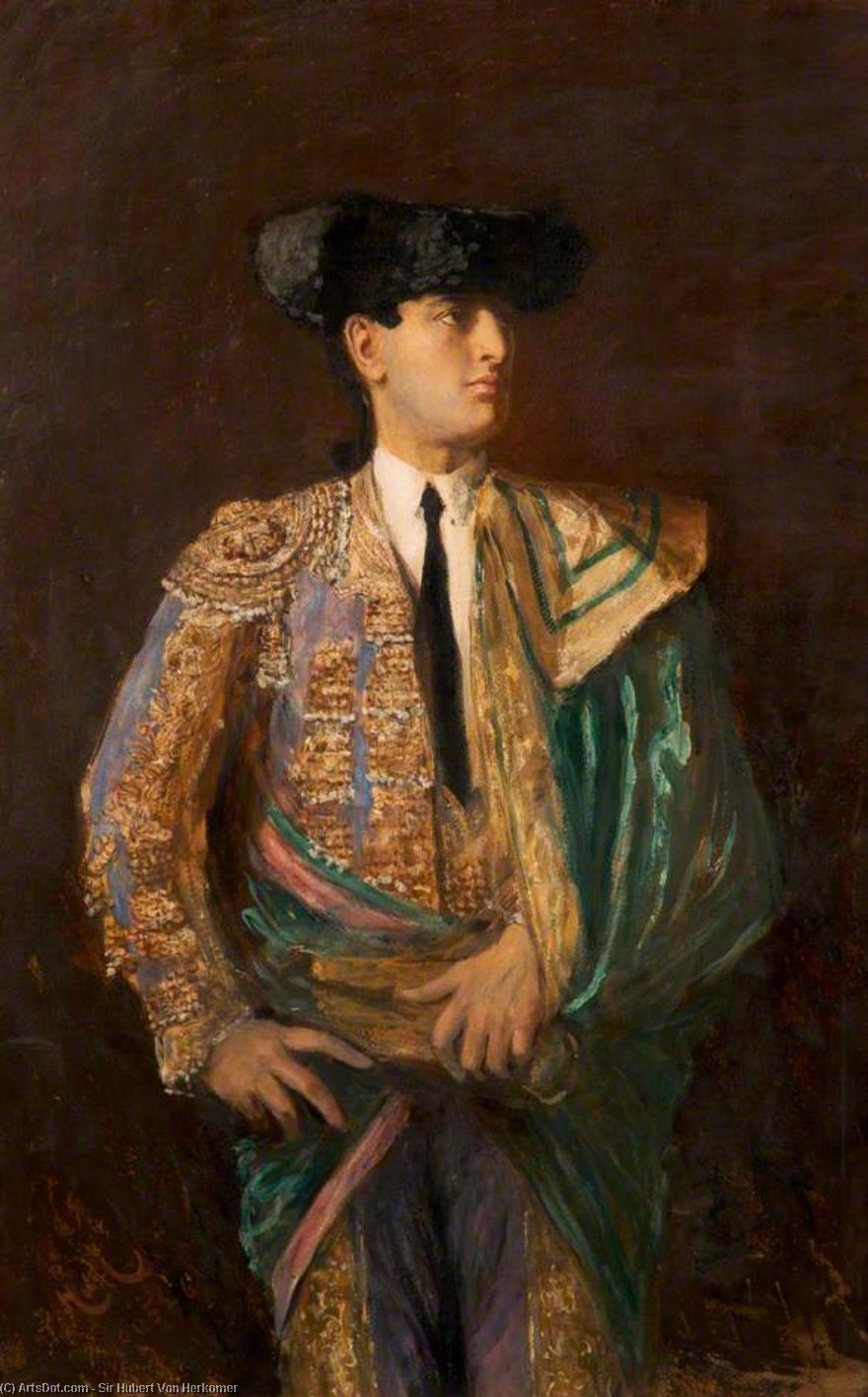 Toreador Of Valencia — Sir Hubert Von Herkomer