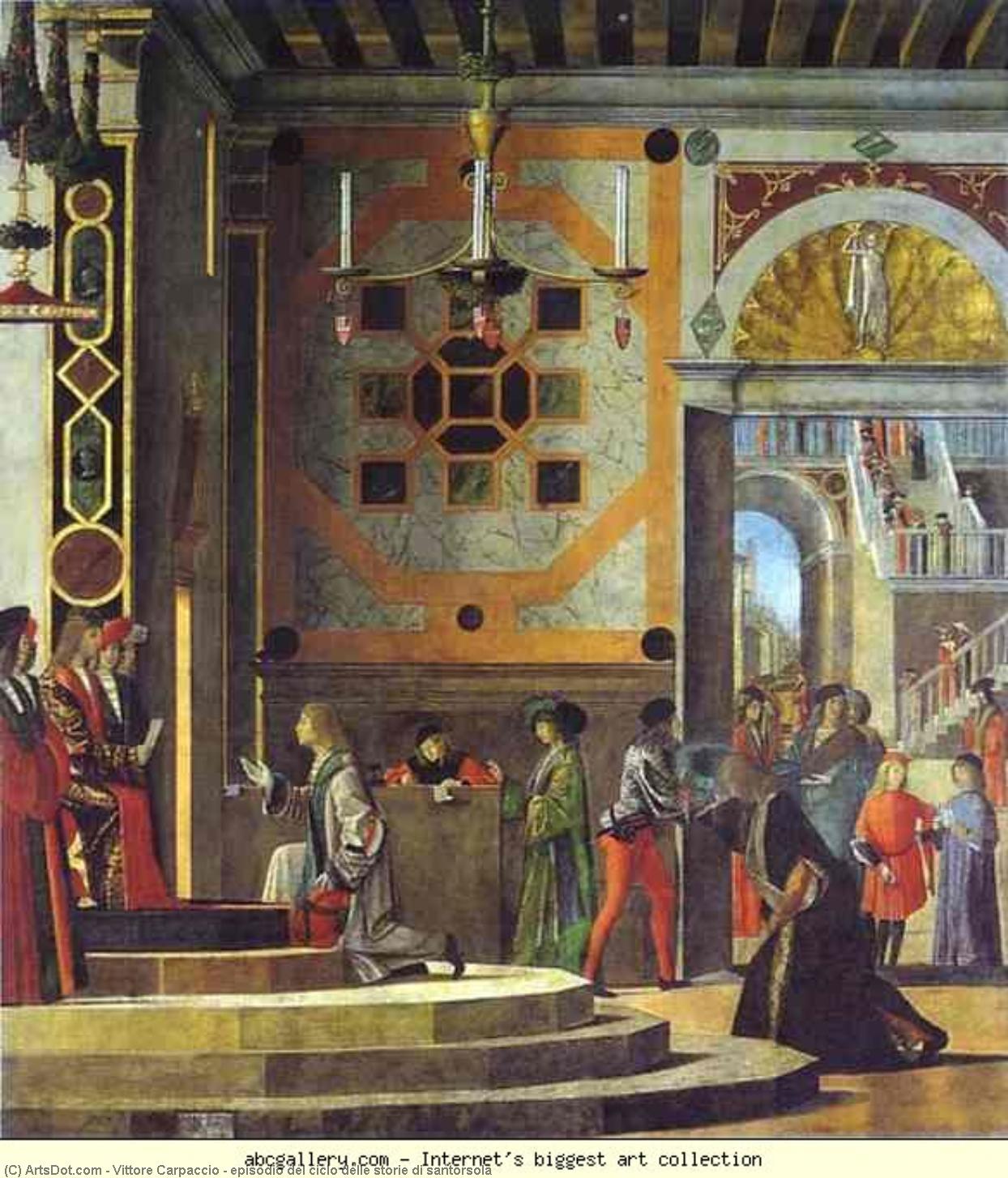 Episodio Del Ciclo Delle Storie Di Santorsola — Vittore Carpaccio