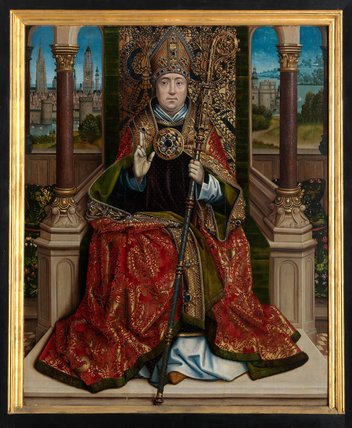 Central Panel Of The Altarpiece Of Saint Nicholas — Master Of The Saint Lucy Legend