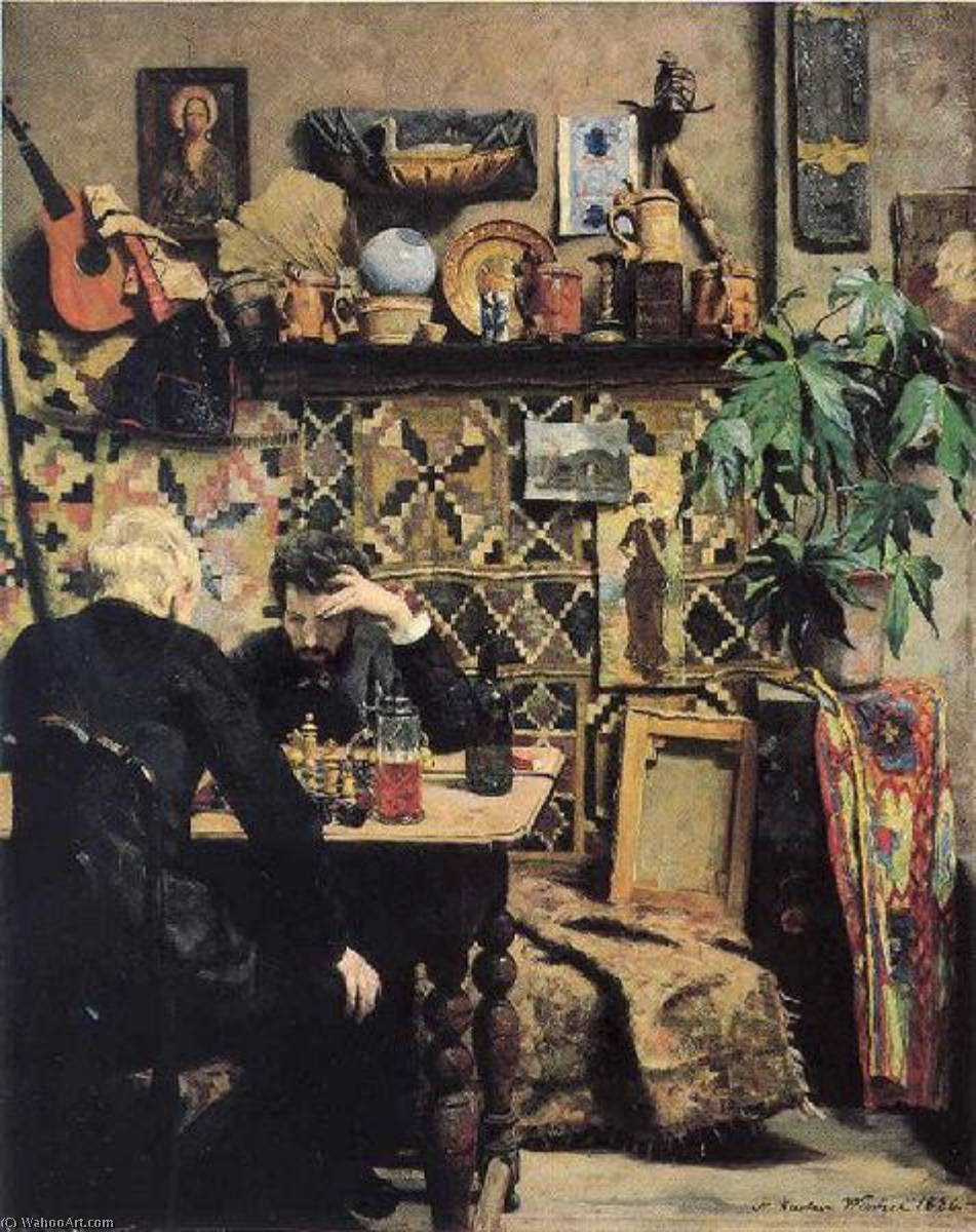 Norwegian Sjakkspillere Chess Players — Gustav Wentzel