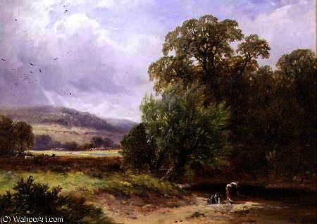 A Brook Near Barrow — Джордж Тернер