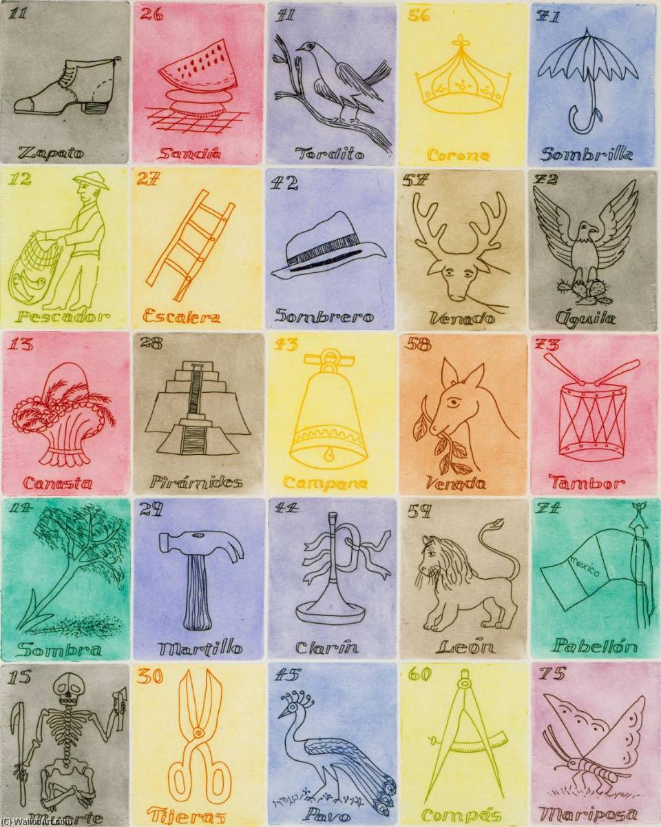 Lotería Tercera Tabla — Karmen Lomas Garza