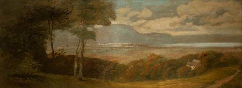 Belfast From Turf Lodge, 1830 — Joseph W Carey