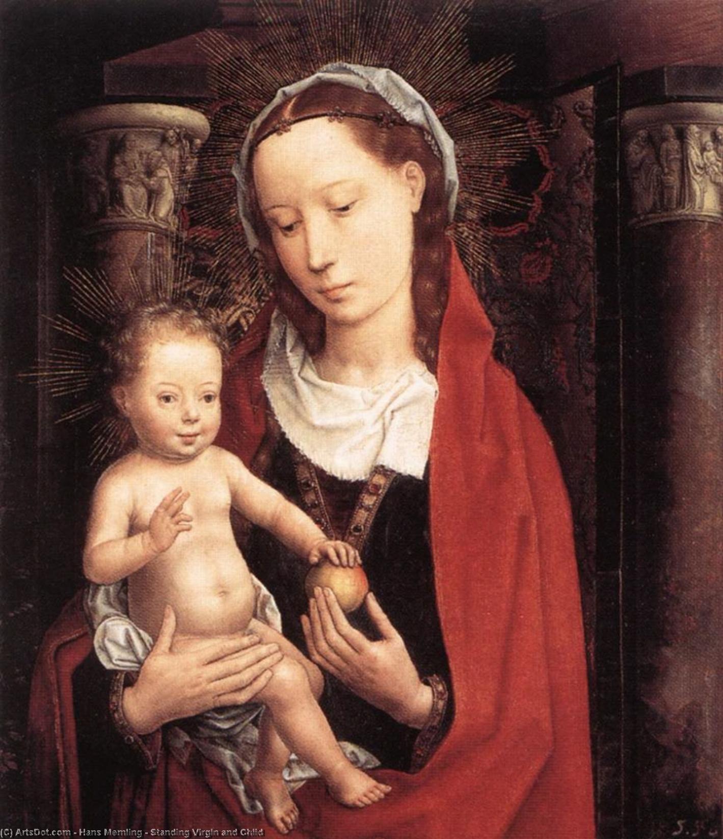 Standing Virgin And Child — Memling, Hans