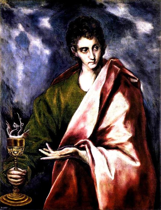 St John The Evangelist — エル・グレコ