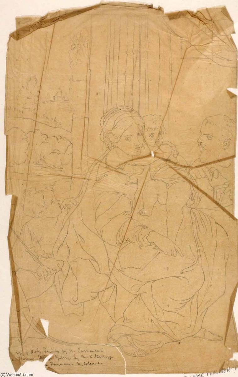 Holy Family (after Annibale Caracci) — Majner Kilborn Kelog