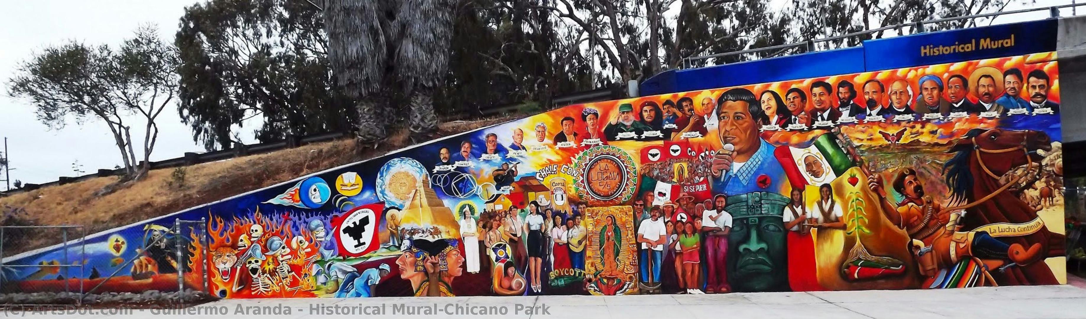Historical Mural/chicano Park — Guillermo Aranda