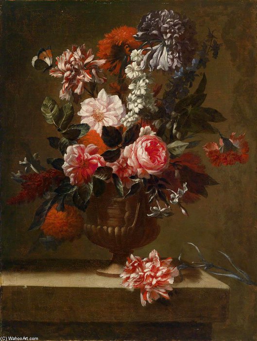 Still-life Of Flowers — Jean Baptiste Monnoyer
