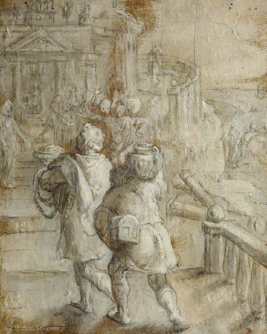 On The Disposal Of Wealth Illustration To Horace, Carmina Iii — Otto Van Veen