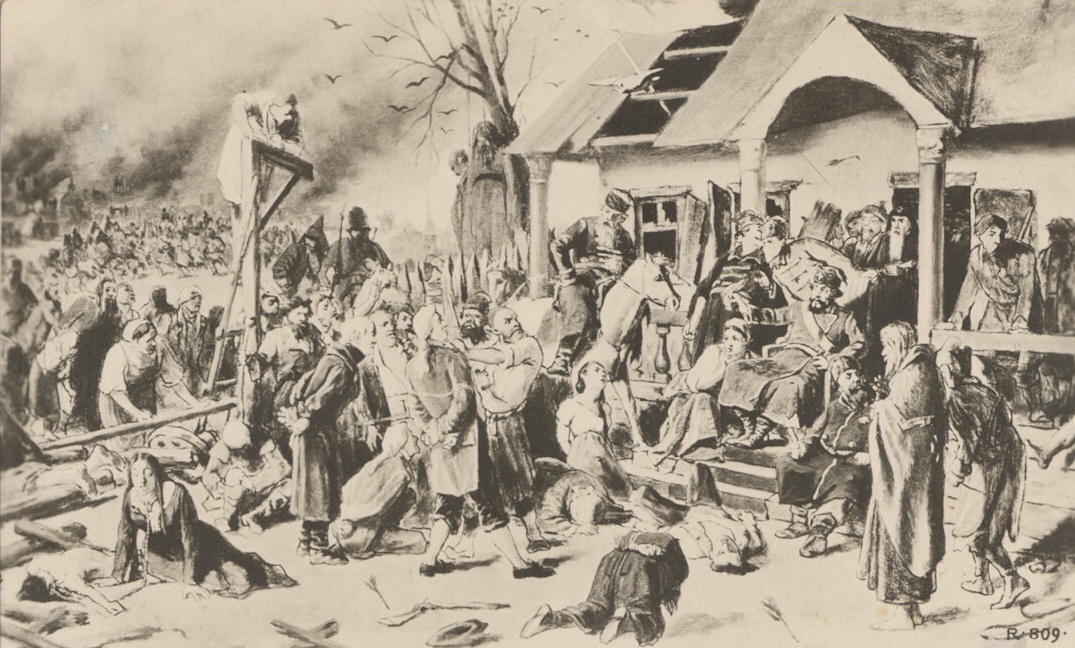 Court Pugacheva — Vasily Grigoryevich Perov