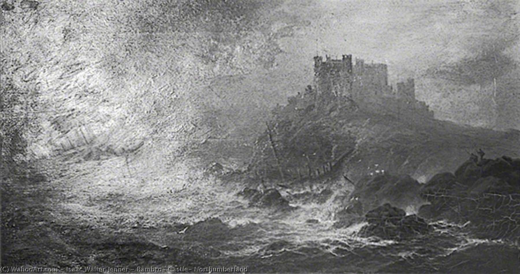 Bambro' Castle, Northumberland — Isaac Walter Jenner
