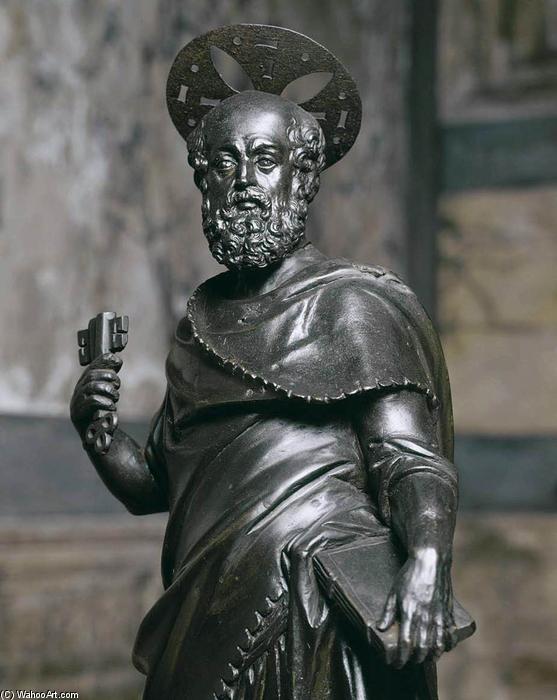 St Peter (detail) — Алессандро Виттория